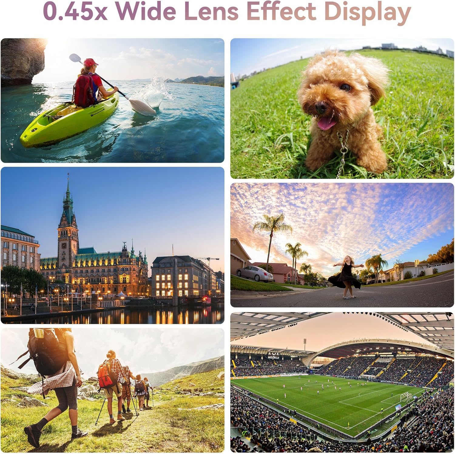 2 in 1 Phone Camera Lens Kit for iPhone and Android, 12.5X Macro Lens and 0.45X Wide Angle Lens Phone Lens Attachment with Travel Bag - Image 4