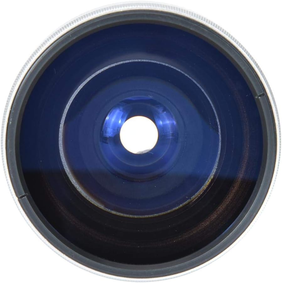 37mm 0.25X Super Fisheye Lens Additional Lens,Aluminum Alloy 2 Part Removable Macro Close-up Shooting Fisheye Effect Wide View Optical Glass Camera Photography Lens, is for 37mm Camera Lens Default - Image 7